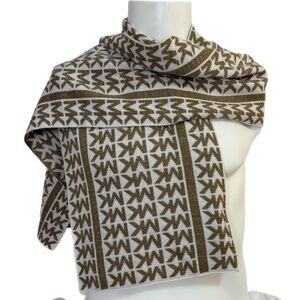 Gold & White Michael Kors Scarf
